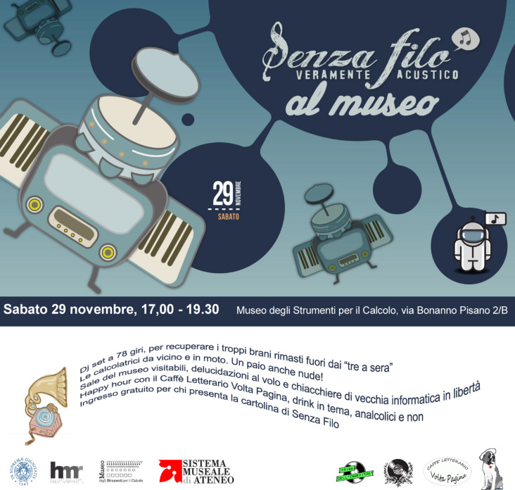 Sabato 29, al Museo, dalle 17